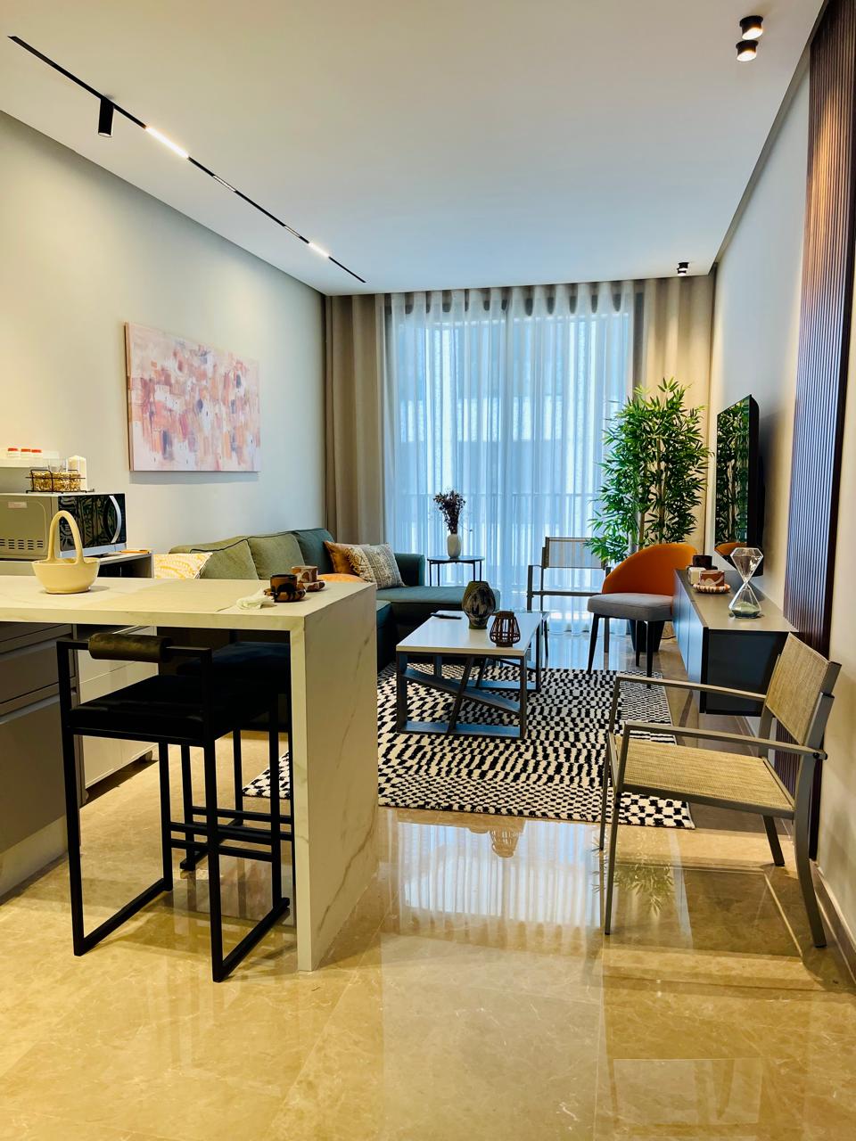 Studio haut standing à louer à Casablanca Quartier les princesses– moderne, meublé et bien situé