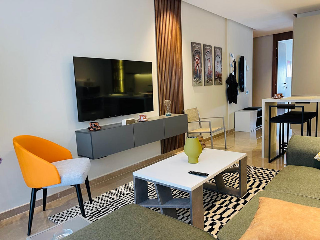 Studio haut standing à louer à Casablanca Quartier les princesses– moderne, meublé et bien situé