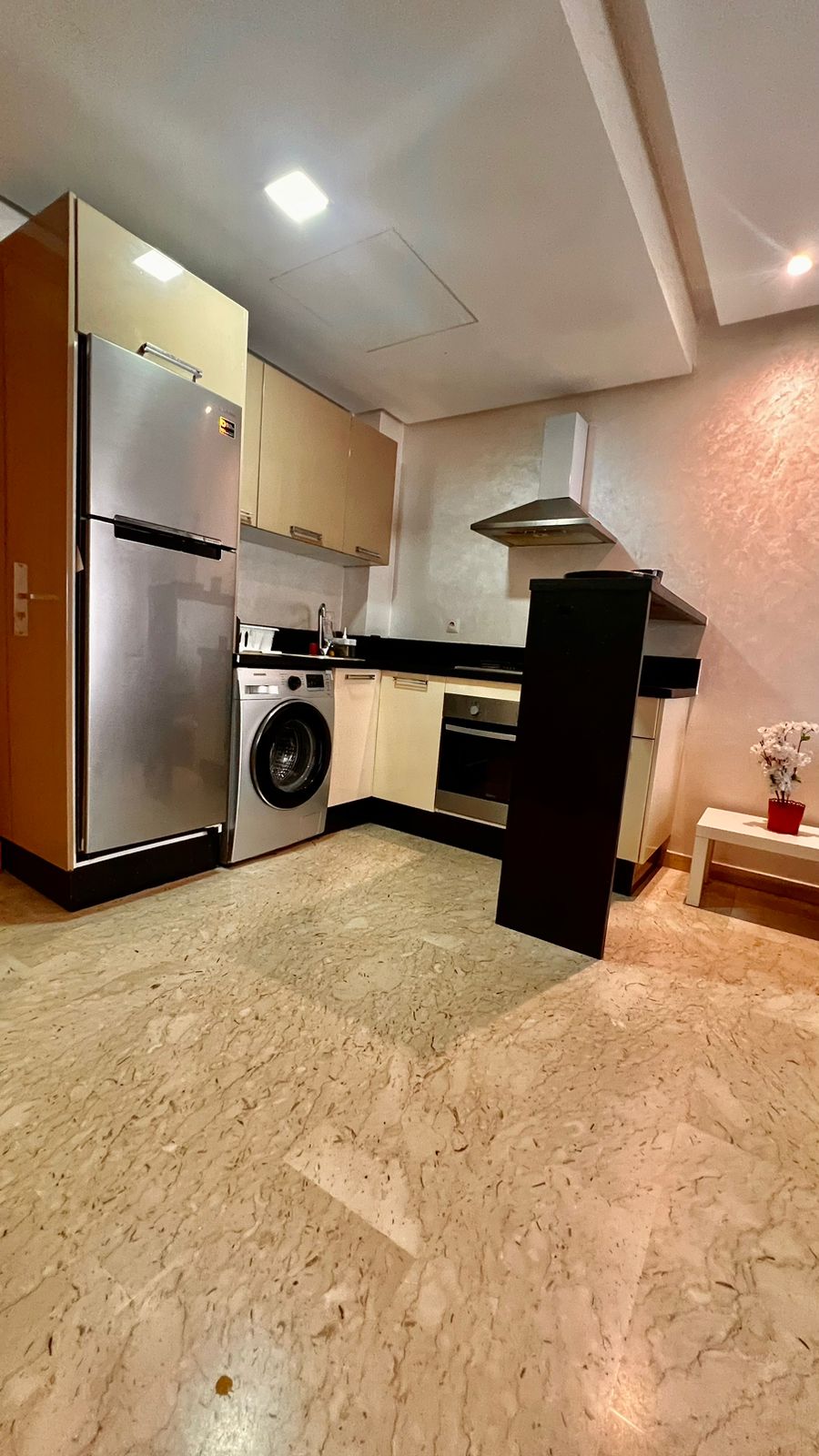 Location studio meublé haut standing à Quartier les princesses Casablanca – résidence sécurisée